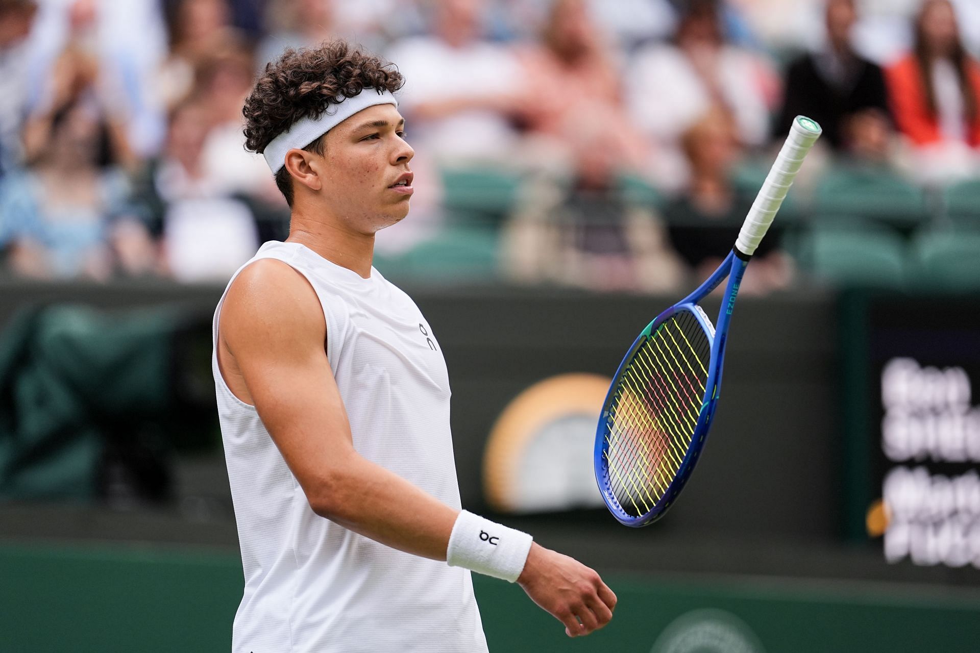 Ben Shelton at Wimbledon 2025. (Photo: Getty)